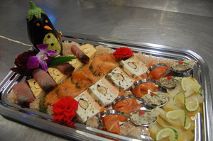 pr&eacute;sentation de buffet