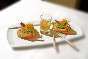 grosses gambas &agrave; la japonaise