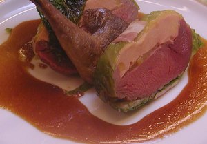 pigeon &agrave; la romanoff